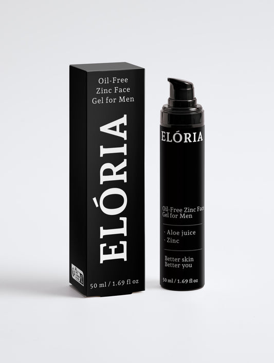Oil-Free Zinc Face Gel for Men