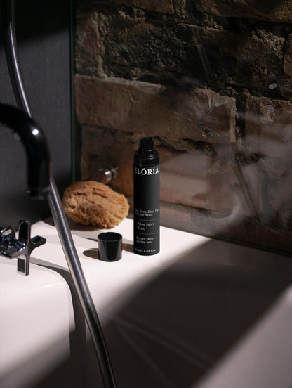 Oil-Free Zinc Face Gel for Men